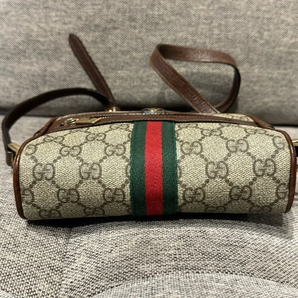 GUCCI OPHIDIA GG SUPREME MINI BAG - Picture 8 of 13